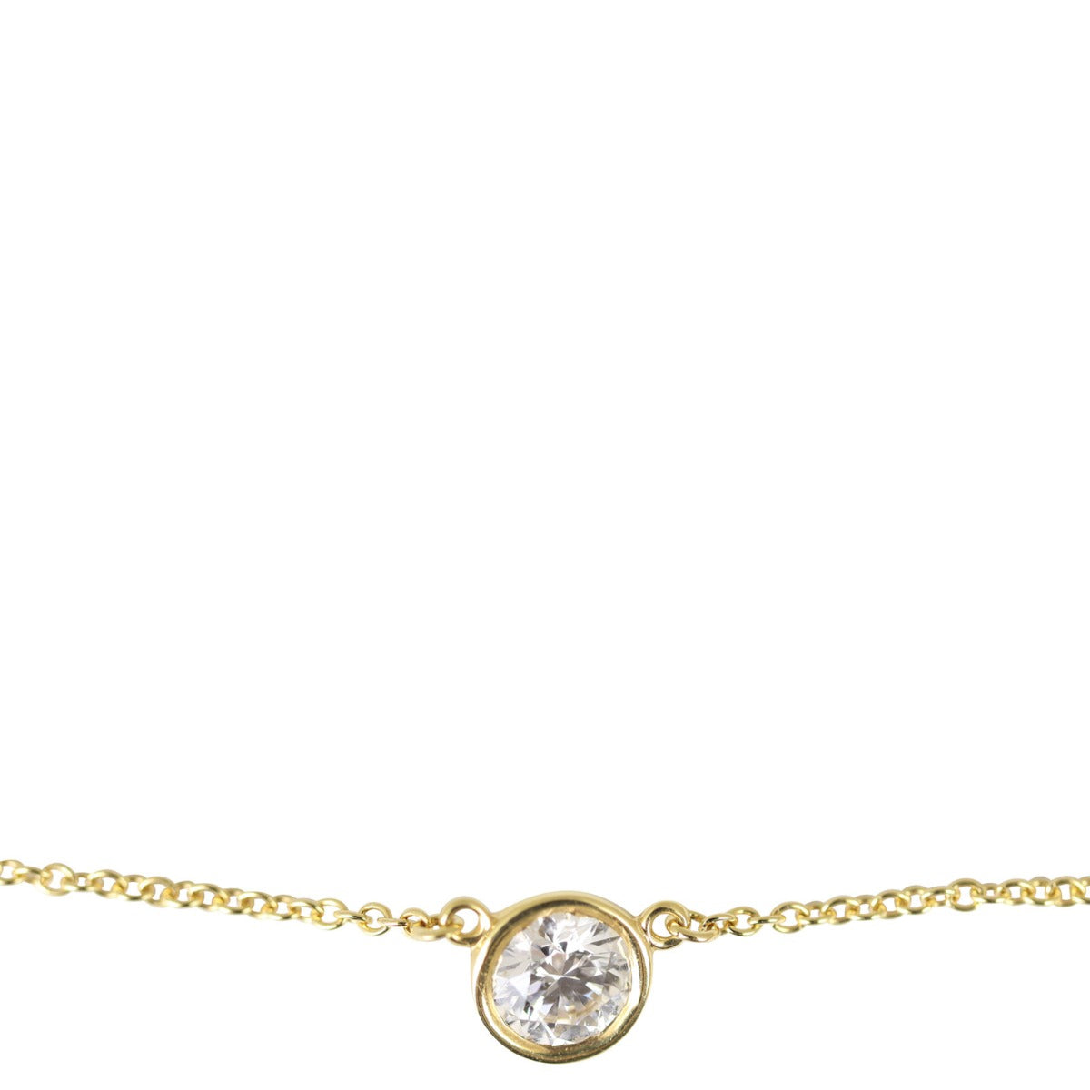 Tiffany & Co Diamonds by the Yard 18k Yellow Gold Pendant