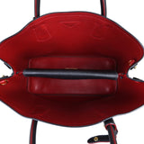 Prada Saffiano Cuir Double Bag Medium Interior