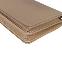 Prada Saffiano Vernice Chain Bag Corner Closeup