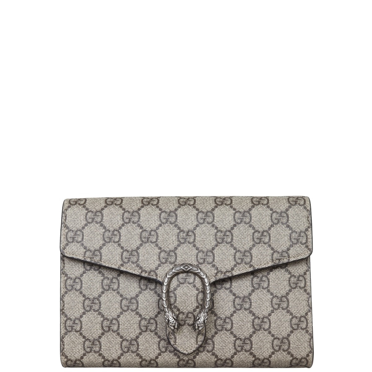 Gucci Dionysus GG Supreme Chain Wallet Front