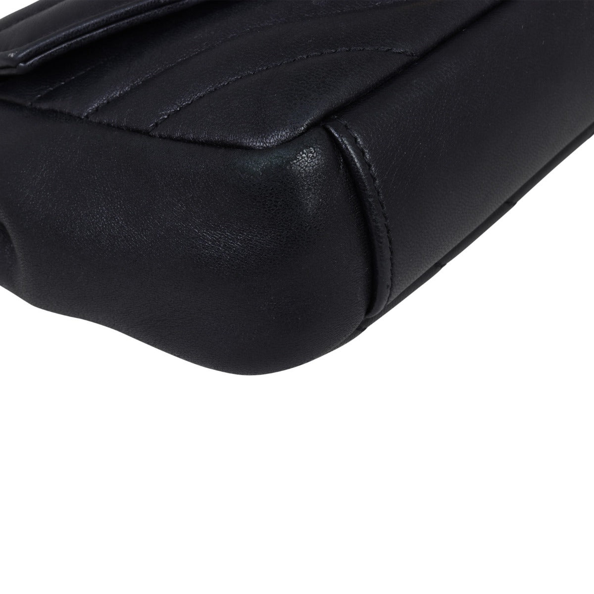 Saint Laurent Classic Monogram Baby Chain Bag Corner Closeup