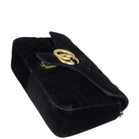 Gucci GG Marmont Small Velvet Shoulder Bag Corner Distance