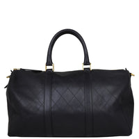 Chanel Vintage Double Stitch Duffle Bag Front