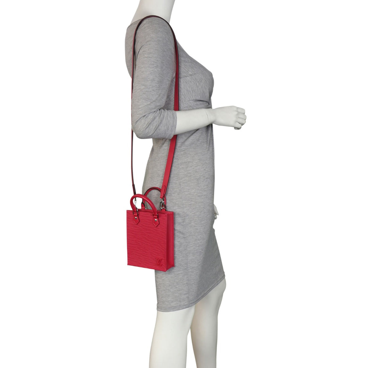 Louis Vuitton Petit Sac Plat Epi Mannequin