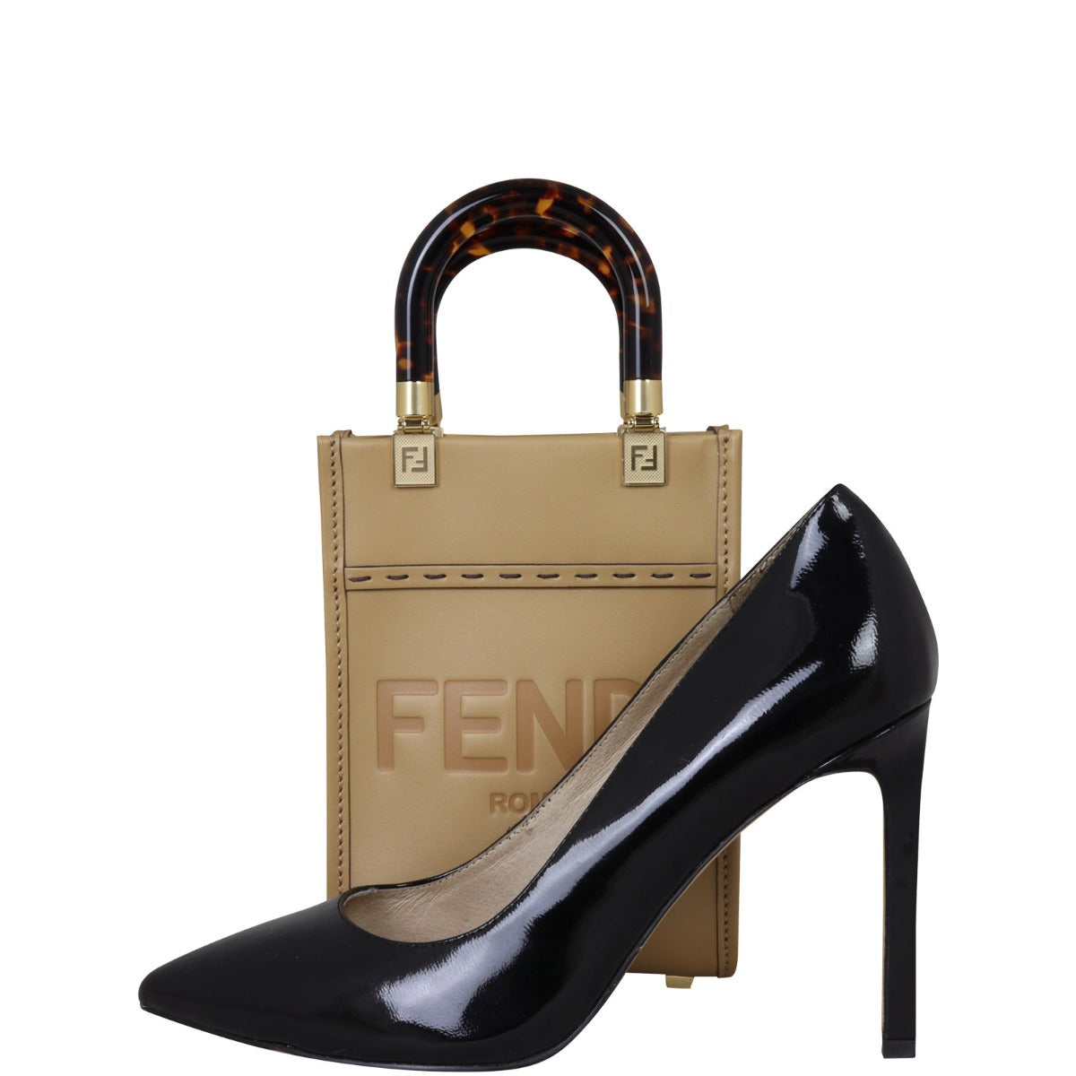 Fendi Mini Sunshine Shopper Shoe