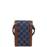 Gucci GG Denim Horsebit 1955 Mini Bag Back