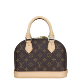 Louis Vuitton Alma BB Monogram Back