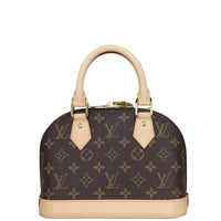 Louis Vuitton Alma BB Monogram Back