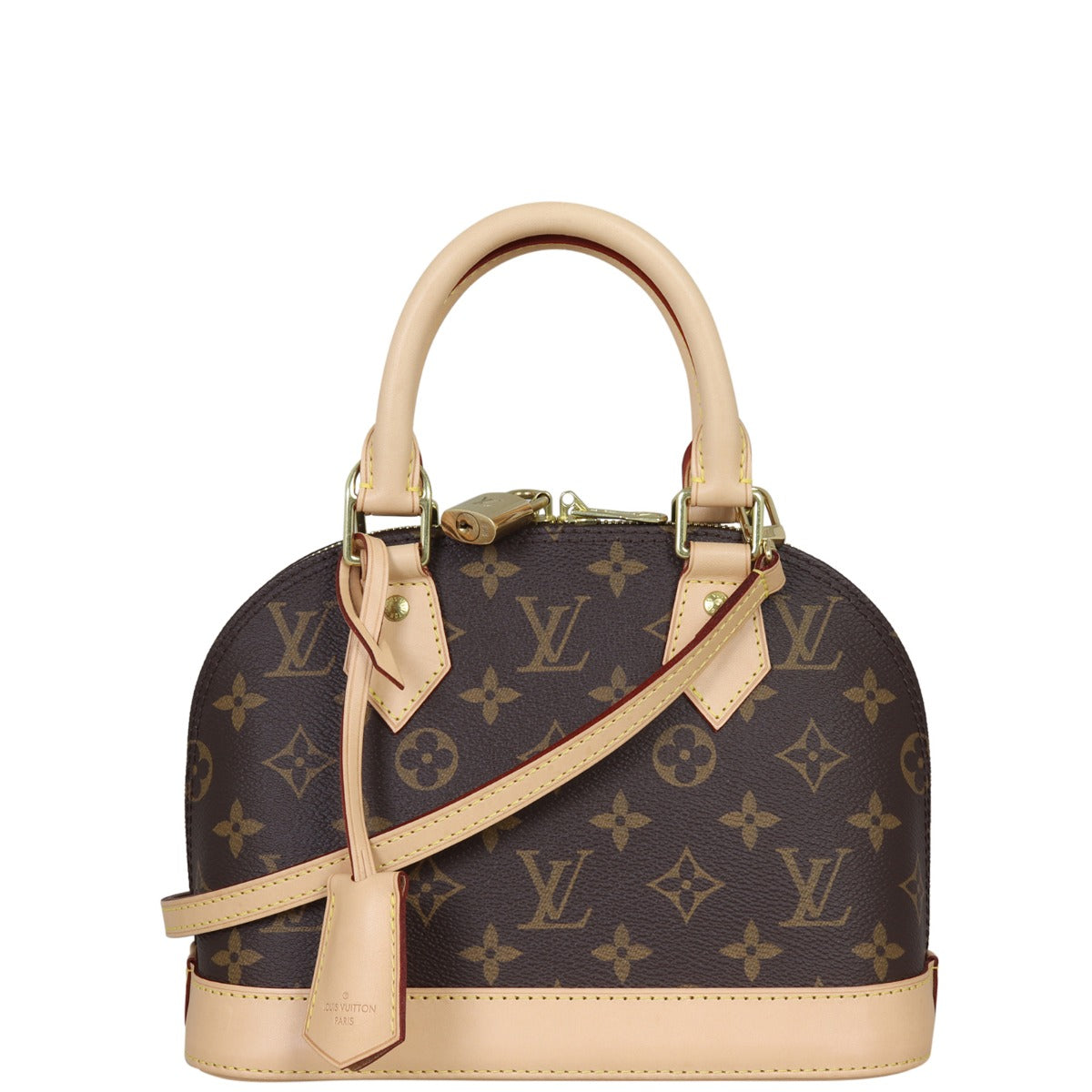 Louis Vuitton Alma BB Monogram Front with Strap