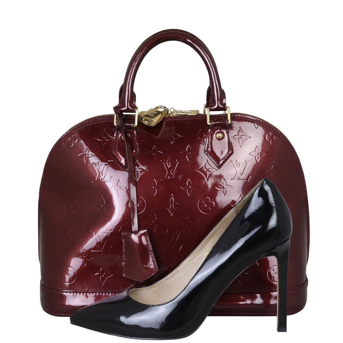 Louis Vuitton Alma PM Monogram Vernis Shoe