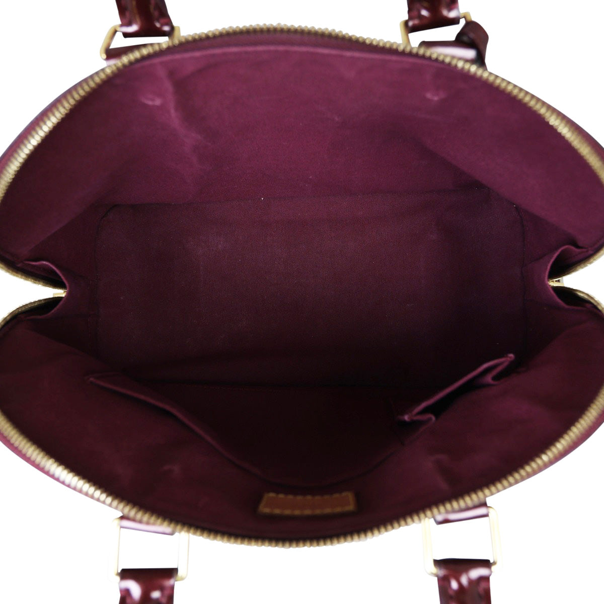 Louis Vuitton Alma PM Monogram Vernis Interior