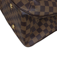 Louis Vuitton Griet Damier Ebene Corner Closeup