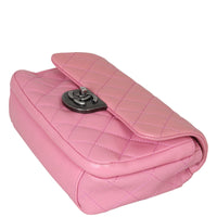 Chanel Double Carry Flap Bag Small Corner Distance