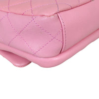 Chanel Double Carry Flap Bag Small Corner Closeup