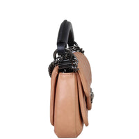 Chanel Prestige Top Handle Flap Bag Small Side