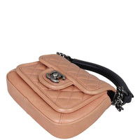 Chanel Prestige Top Handle Flap Bag Small Corner Distance