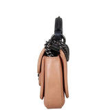 Chanel Prestige Top Handle Flap Bag Small Side