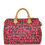 Louis Vuitton Speedy 30 Stephen Sprouse Graffiti Front
