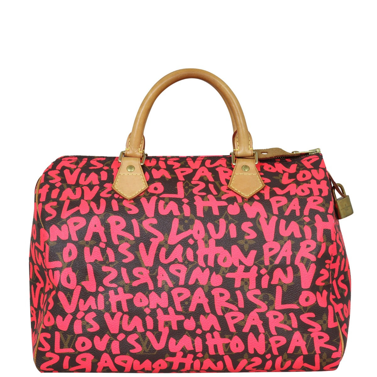 Louis Vuitton Speedy 30 Stephen Sprouse Graffiti Front