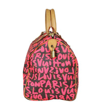 Louis Vuitton Speedy 30 Stephen Sprouse Graffiti Side