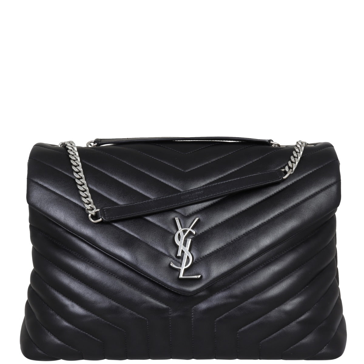 Saint Laurent Lou Lou Large Front with Strap