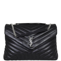 Saint Laurent Lou Lou Large Front with Strap