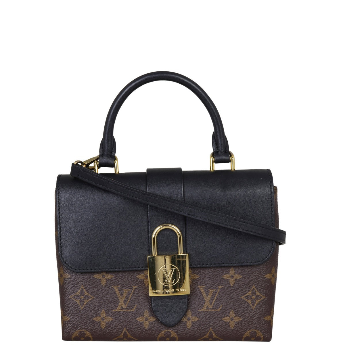 Louis Vuitton Locky BB Monogram Front with Strap