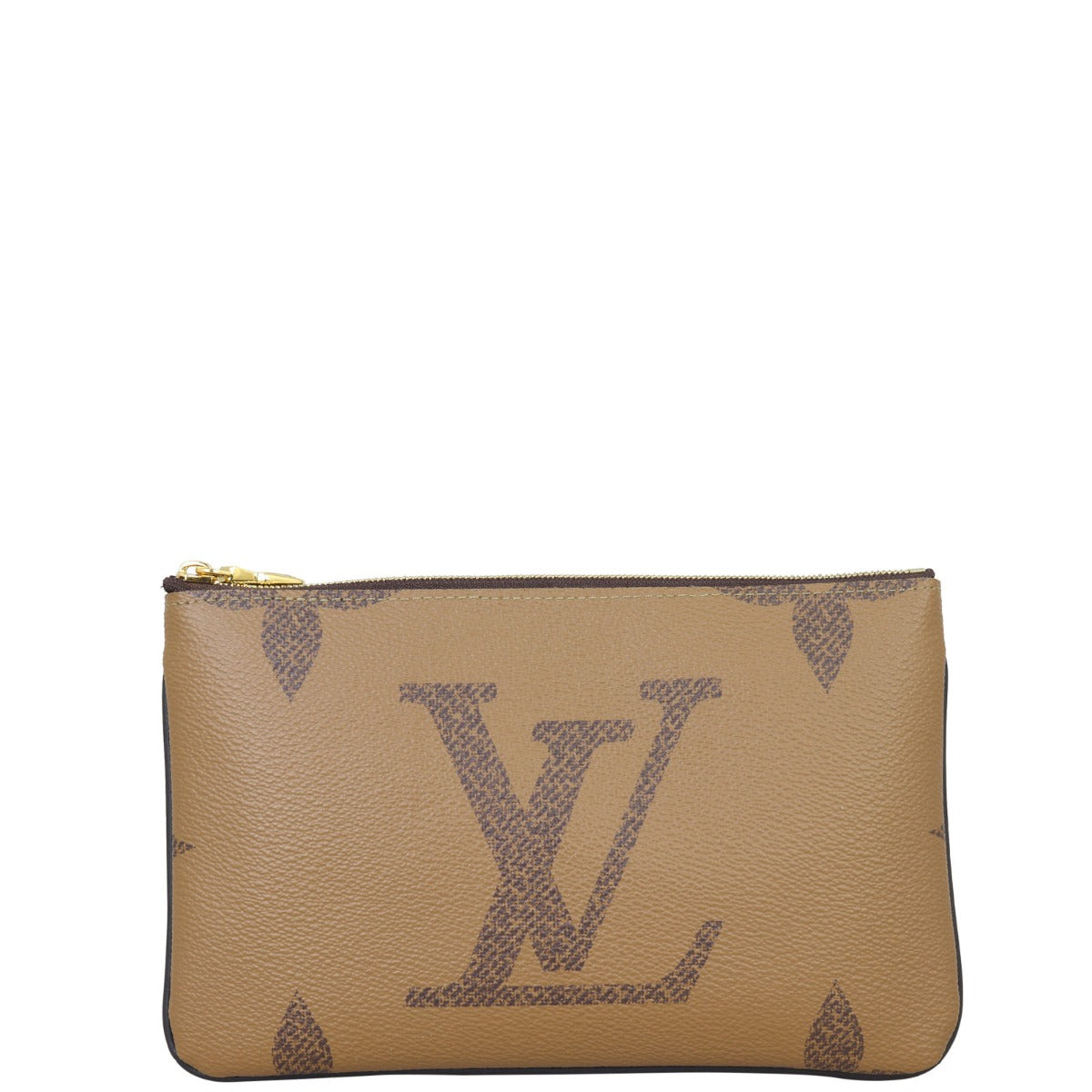 Louis Vuitton Pochette Double Zip Monogram Giant Reverse Front
