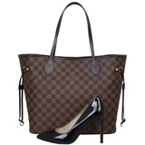 Louis Vuitton Neverfull MM Damier Ebene Shoe