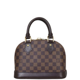 Louis Vuitton Alma BB Damier Ebene Back