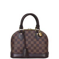 Louis Vuitton Alma BB Damier Ebene Front