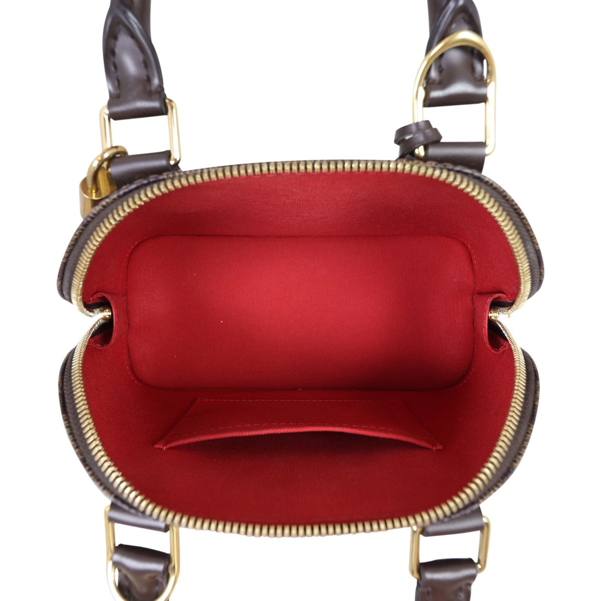 Louis Vuitton Alma BB Damier Ebene Interior