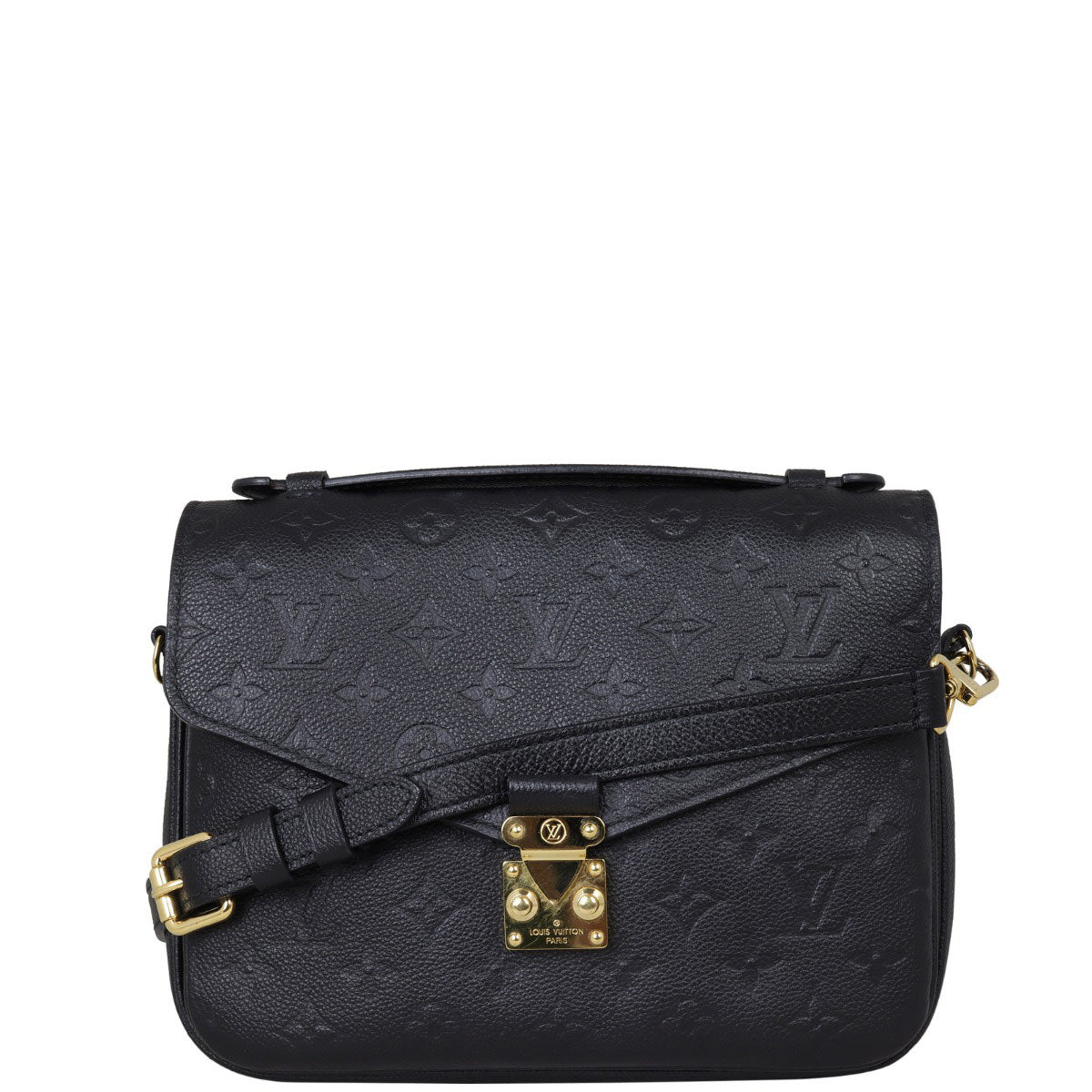 Louis Vuitton Pochette Metis Monogram Empreinte Front with Strap