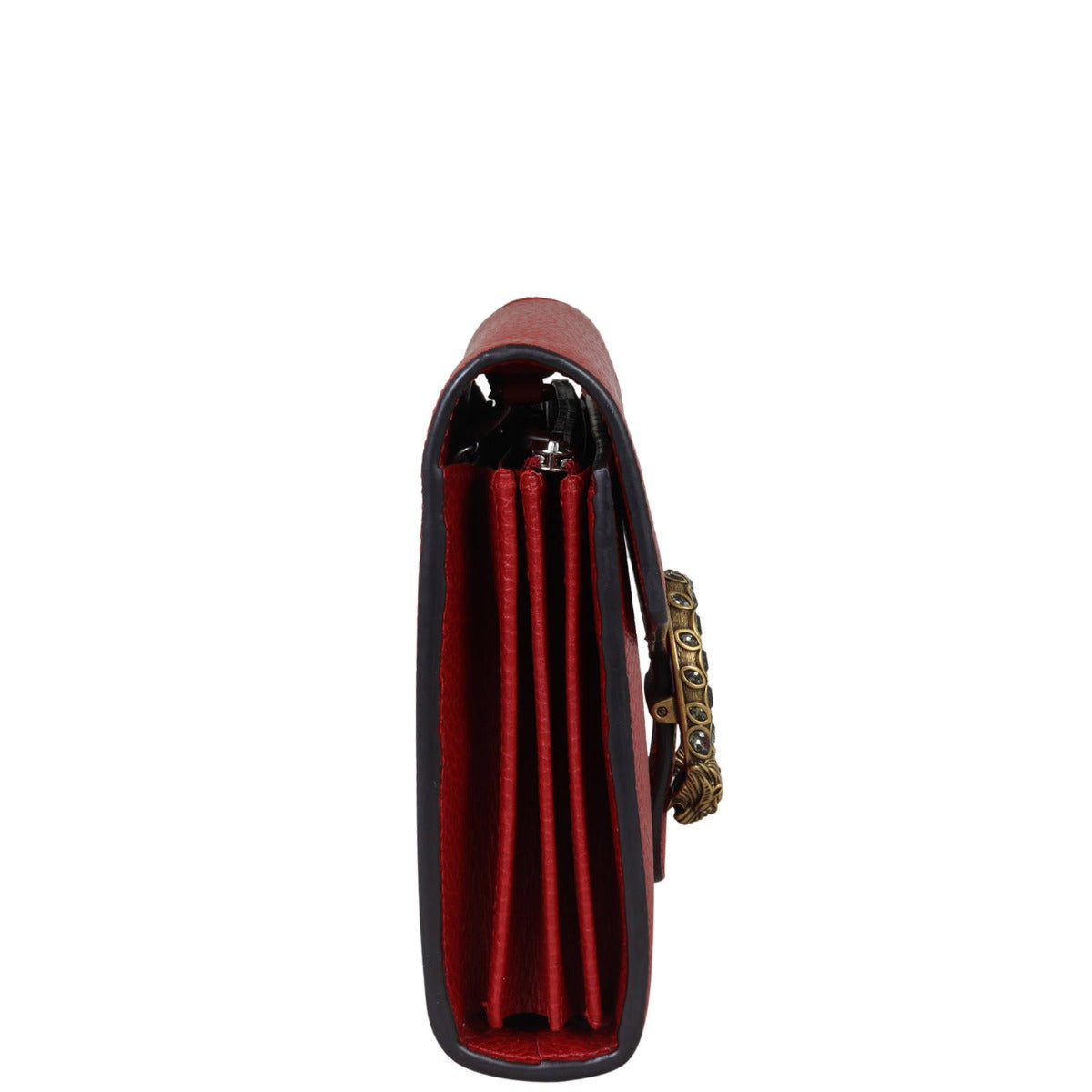 Gucci Dionysus Mini Leather Chain Wallet Side