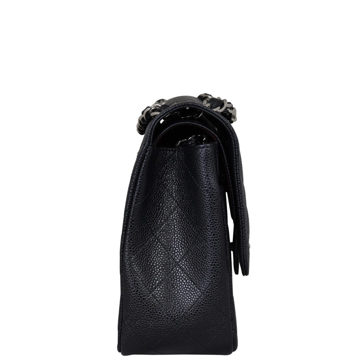 Chanel Classic Double Flap Jumbo Side