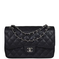 Chanel Classic Double Flap Jumbo Front with Strap