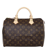 Louis Vuitton Speedy 30 Monogram Back