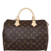 Louis Vuitton Speedy 30 Monogram Back