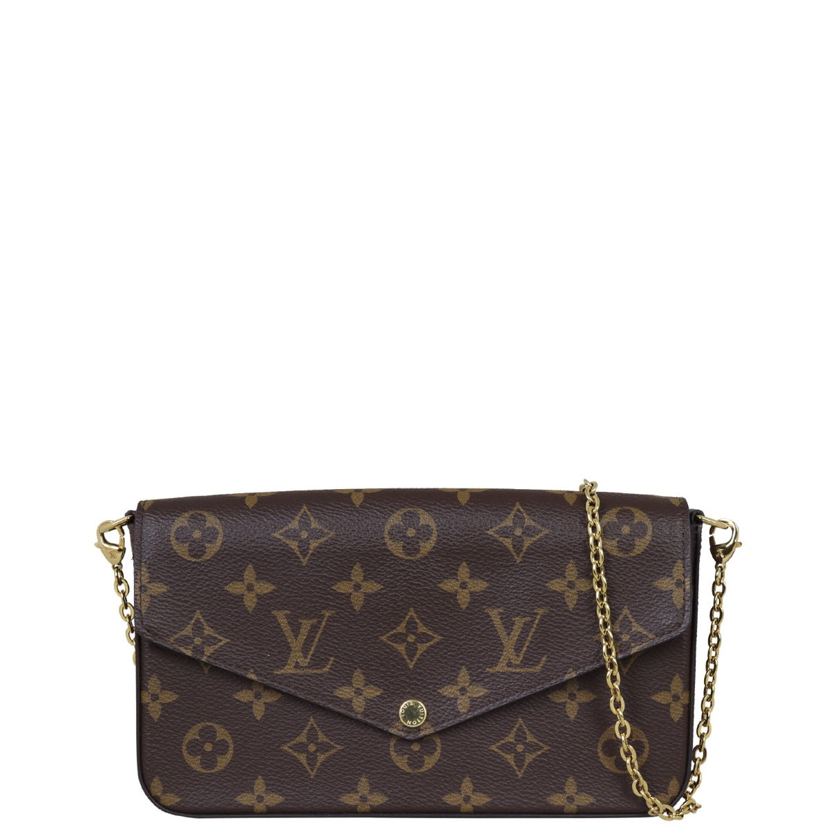 Louis Vuitton Pochette Felicie Monogram Front with Strap