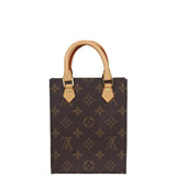 Louis Vuitton Petit Sac Plat Monogram Front