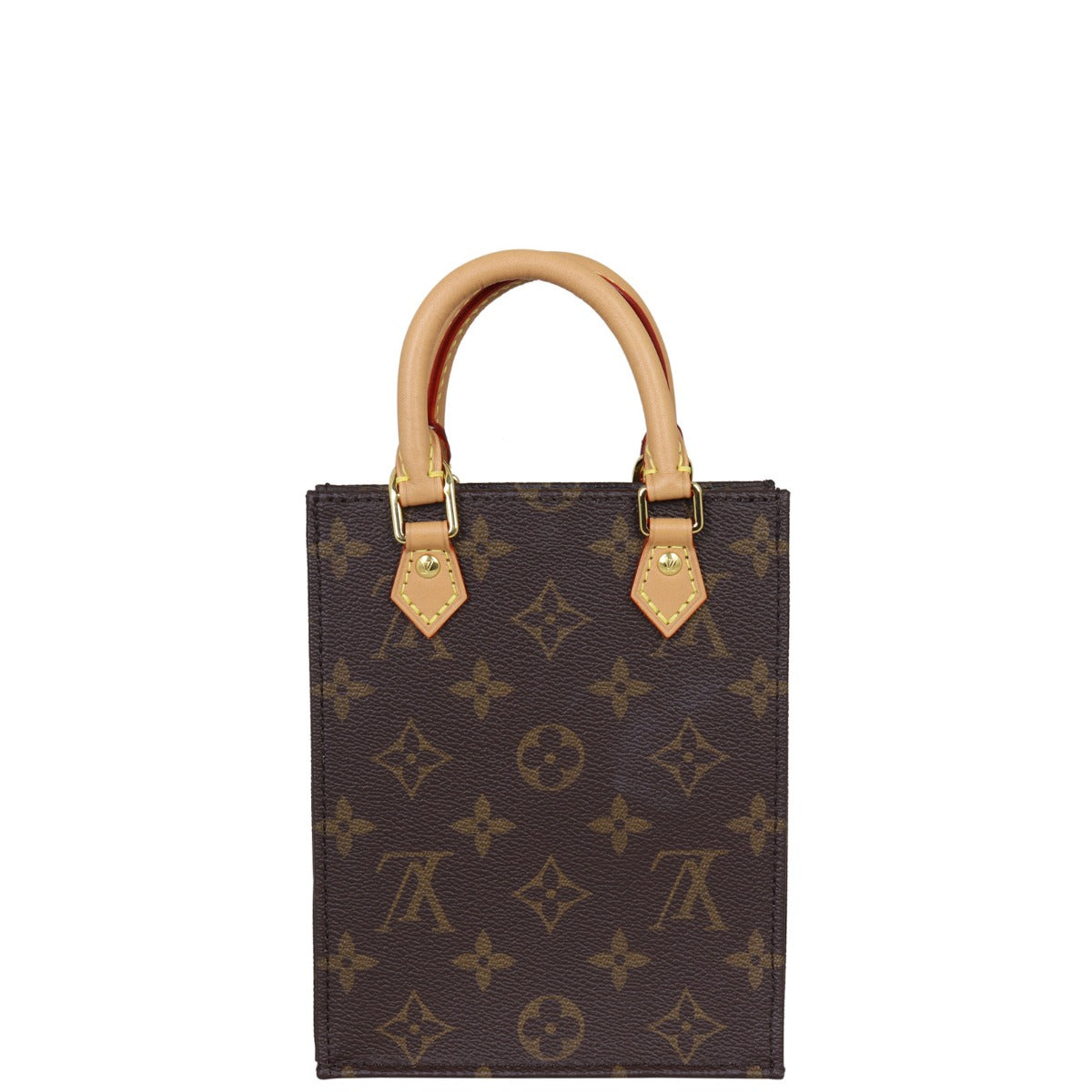 Louis Vuitton Petit Sac Plat Monogram Front