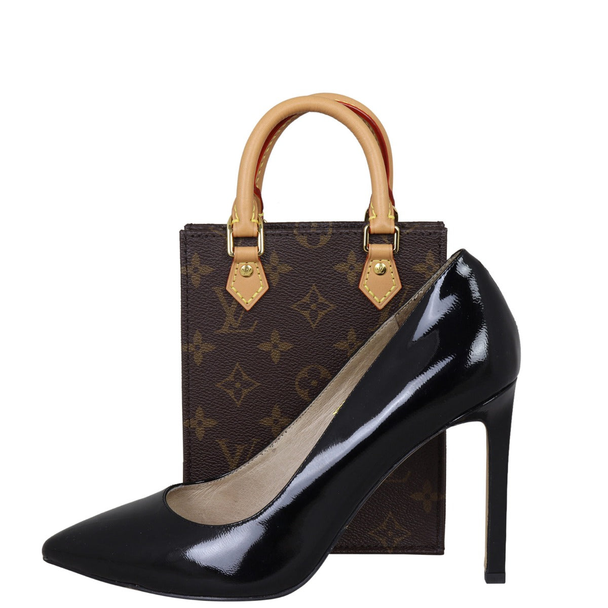 Louis Vuitton Petit Sac Plat Monogram Shoe