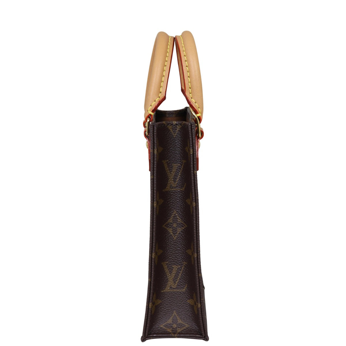 Louis Vuitton Petit Sac Plat Monogram Side