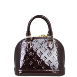 Louis Vuitton Alma BB Monogram Vernis Front