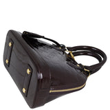 Louis Vuitton Alma BB Monogram Vernis Corner Distance