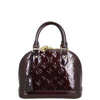 Louis Vuitton Alma BB Monogram Vernis Back