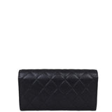 Chanel CC Golden Class Long Wallet Back