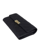 Chanel CC Golden Class Long Wallet Corner Distance