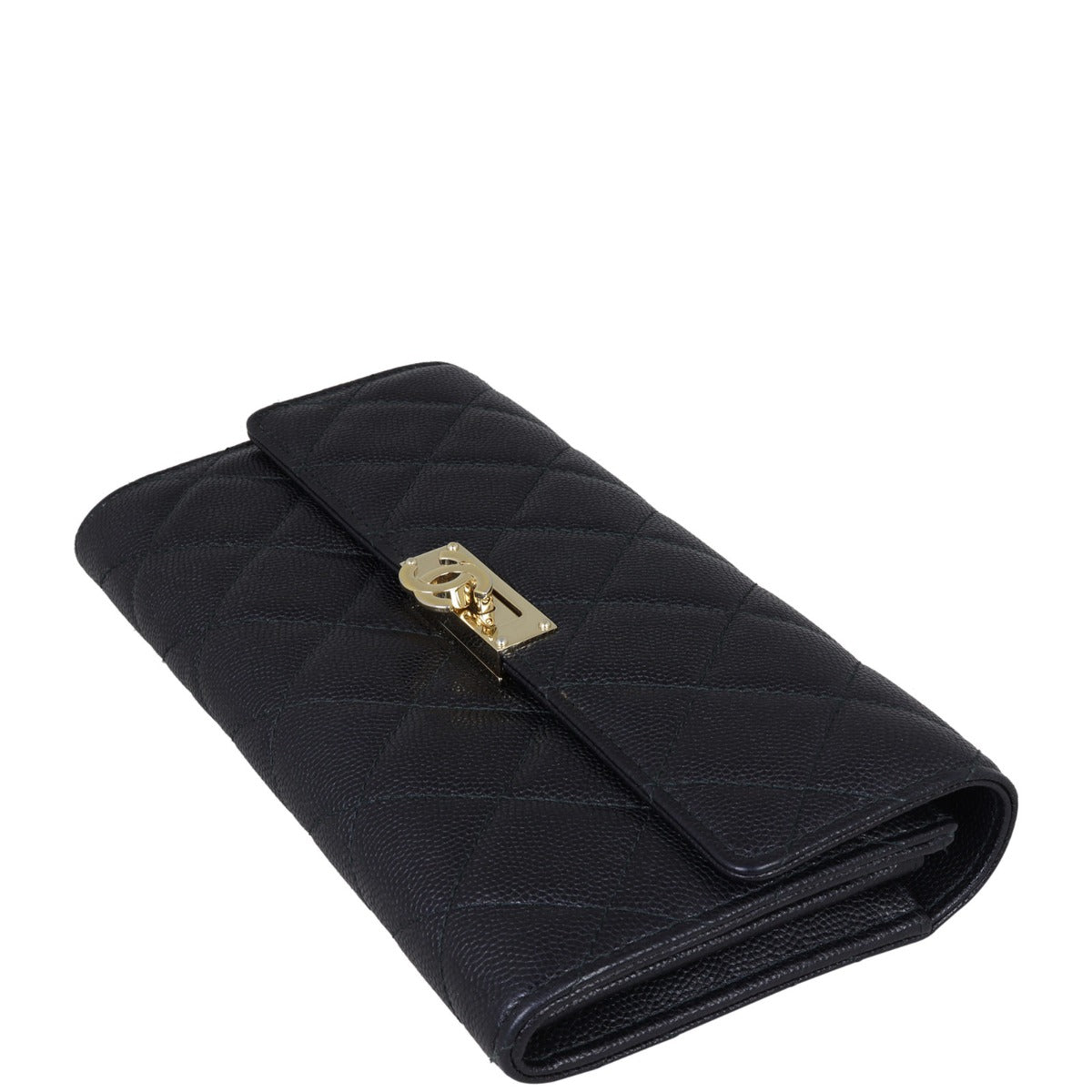 Chanel CC Golden Class Long Wallet Corner Distance