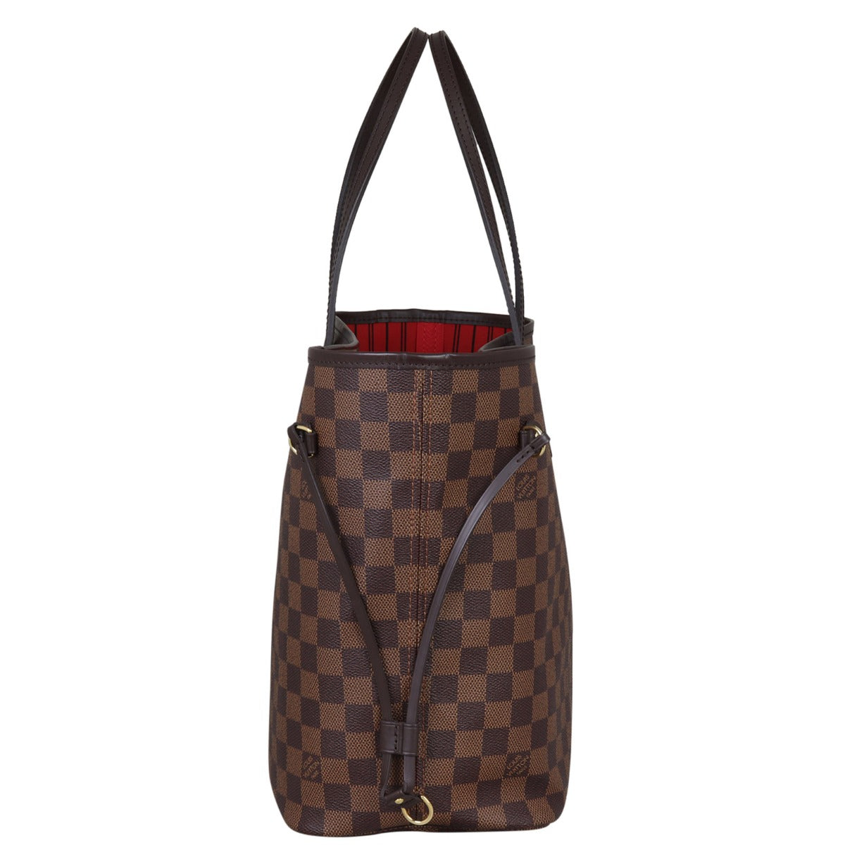 Louis Vuitton Neverfull MM Damier Ebene (no pouch) Side
